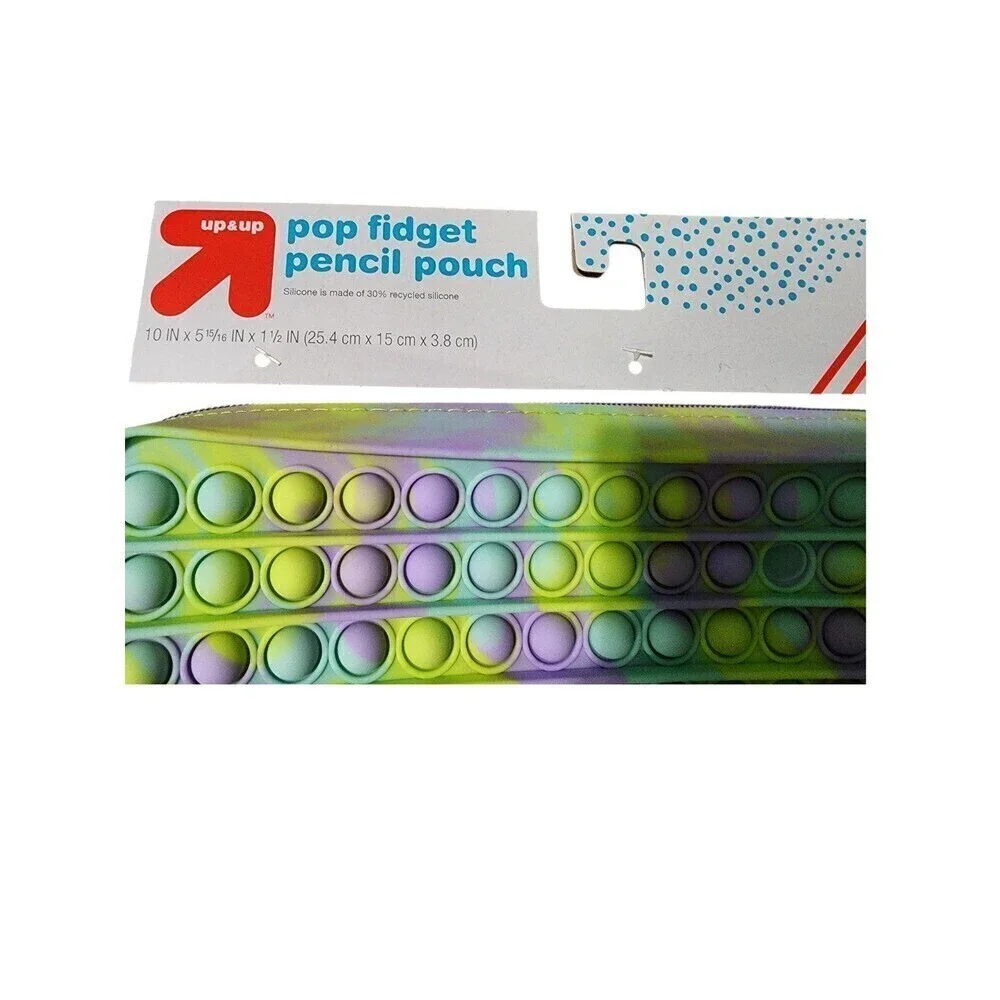 Bubble Pop Pencil Pouch Pastel Tie Dye - up & up
